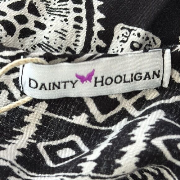 Dainty Hooligan Monochrome Patterned Playsuit - Picture 2 of 12